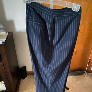 Navy Blue pinstripe dress pants